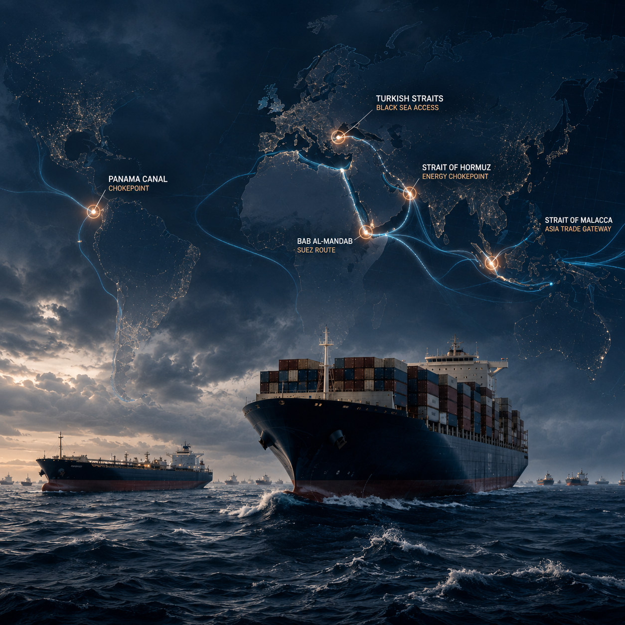 Where Global Trade Narrows — and Becomes Expensive